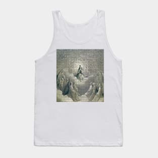 Lady venerated in the heavenly firmament Tank Top